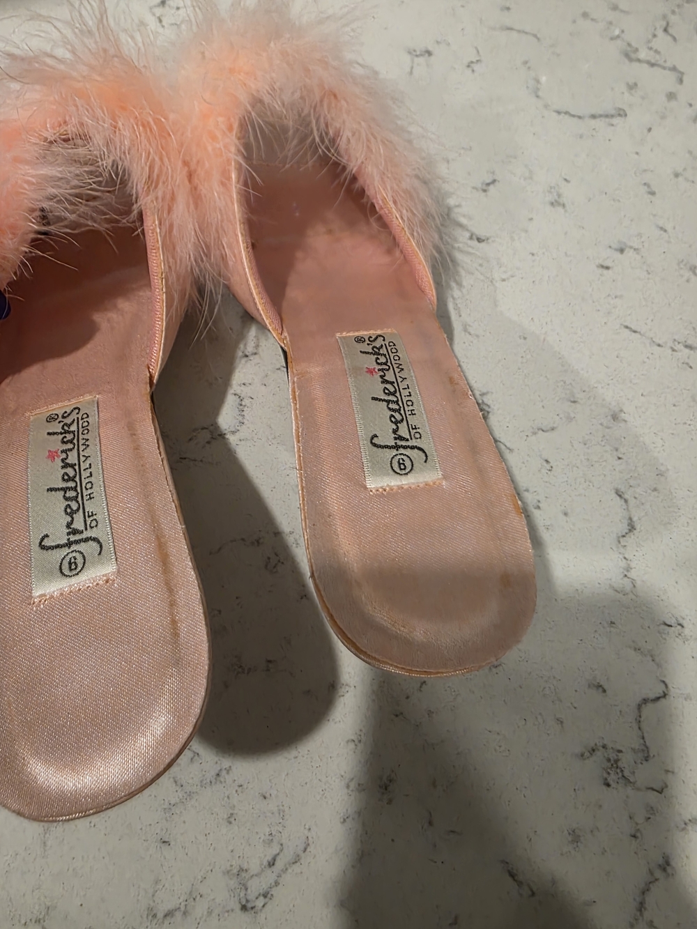 Pink Feather Slide Sandals - Picture 6 of 7